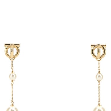 Salvatore Ferragamo Woman Gold Metal Earrings