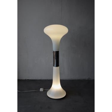 Carlo Nason for Mazzega Sculptural Italian Murano Glass Floor Lamp 