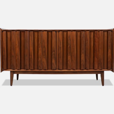 Mid-Century Modern &quot;First Edition&quot; Walnut Credenza by Lane