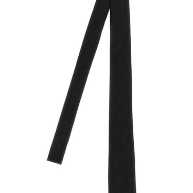 Saint Laurent Men Wool Silk Tie