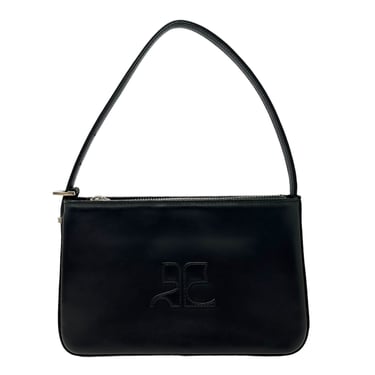 Courreges Black Mini Shoulder Bag