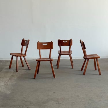 Dining chairs by Cushman - Set of four 