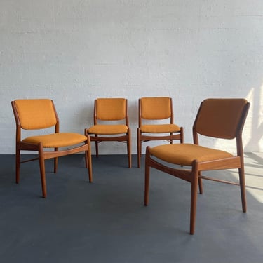 Scandinavian Modern Teak Dining Chairs By Arne Vodder For SIbast Mobler