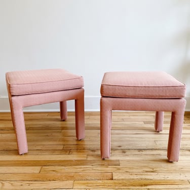 Pink Parsons Stools