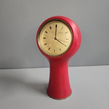 Modernist Italian Design Secticon Clock Angelo Mangiarotti 