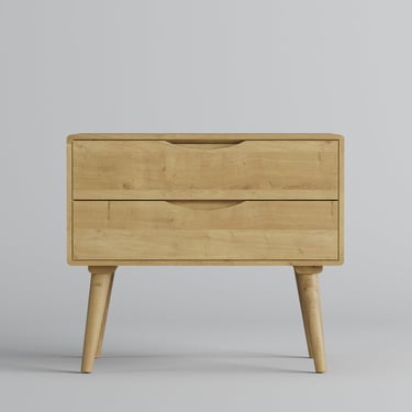 Nightstand, Bedside Table, Scandinavian design, side table with a drawer 