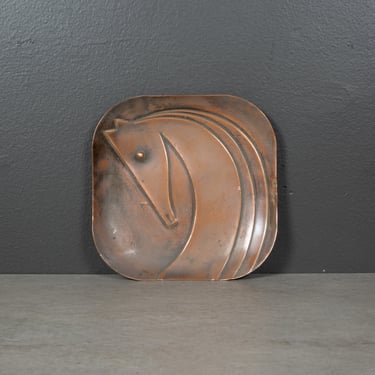 Mid-century Francisco Rebajes Horse Trinket Tray c.1940-1950