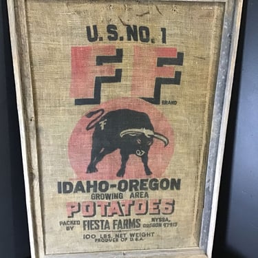 VTG Framed Gunny Sack (Seattle)