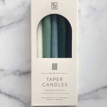 Elemental Zodiac Taper Candles | WATER