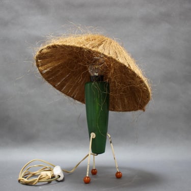 Mid-Century Table Lamp, Czechoslovakia, 1950s 