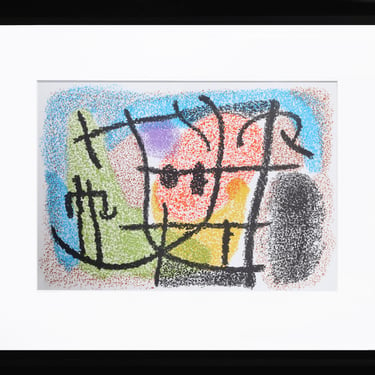 Joan Miro, Cartones, Lithograph 