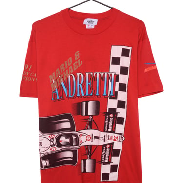 1991 Mario &amp; Michael Andretti Racing Tee