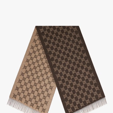 Gucci Men Gucci Brown Scarves