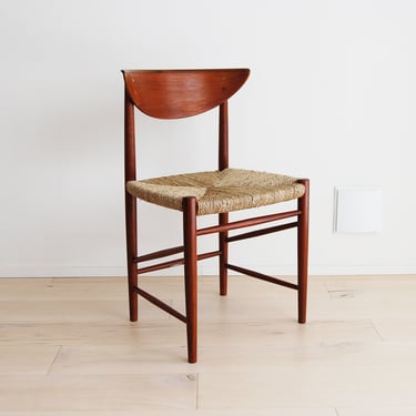 Peter Hvidt and Orla Molgaard Nielsen Teak Dining Chair Soborg Mobelfabrik Made in Denmark 