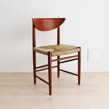 Peter Hvidt and Orla Molgaard Nielsen Teak Dining Chair Soborg Mobelfabrik Made in Denmark 