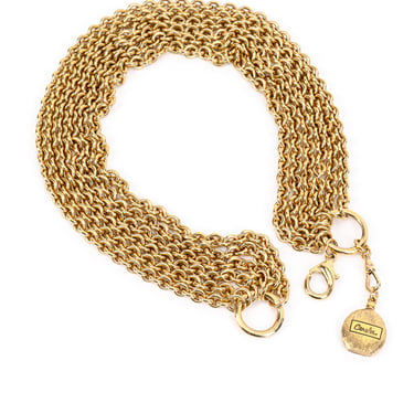 6-Strand Rolo Link Necklace