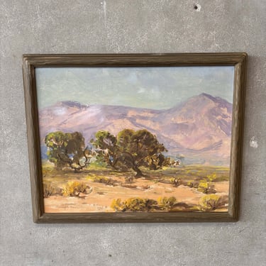 Desert Landscape Oil Painting by Harry Craig Smith