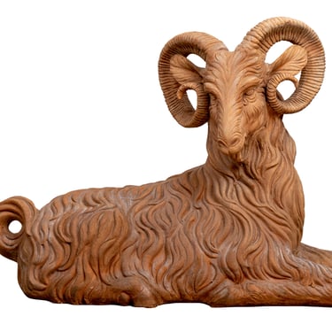 Recumbent Terracotta Ram
