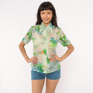 vintage 90s top FLAX by Jeanne Engelhart mint | Hunca Munca