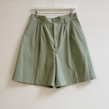 Sage Wide Leg Long Shorts