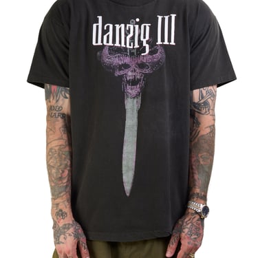 Vintage 1990 Danzig Uncensored T-Shirt | Mills Vintage