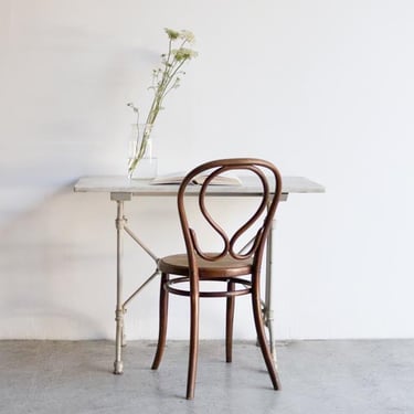 Antique Marble Bistro Table