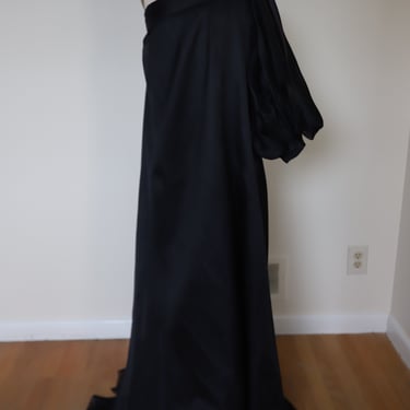 2000s John Galliano for Christian Dior One Shoulder Silk Gown