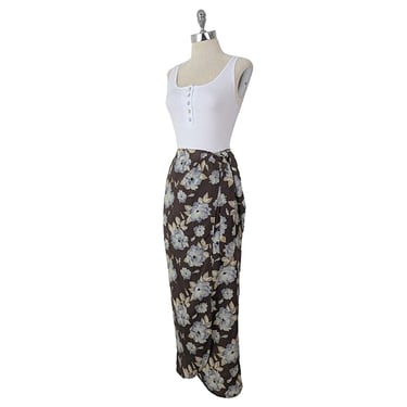 vintage 80's ruffle dress (Size: M)