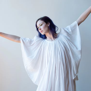 1970s Angel Sleeve Gauze Dress | Amerikan Climax 