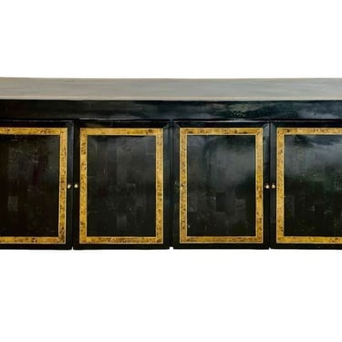 Maitland Smith Tessellated Stone and Brass Sideboard/Credenza, 1970