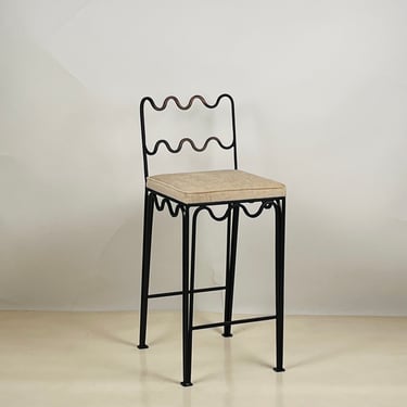 The 'Méandre' Counter Stools by Design Frères, in COM