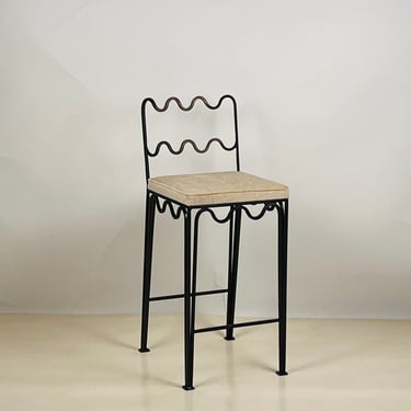 The 'Méandre' Counter Stools by Design Frères, in COM
