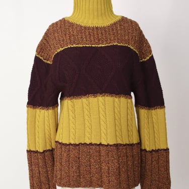 Jean Paul Gaultier Wool Striped Sweater