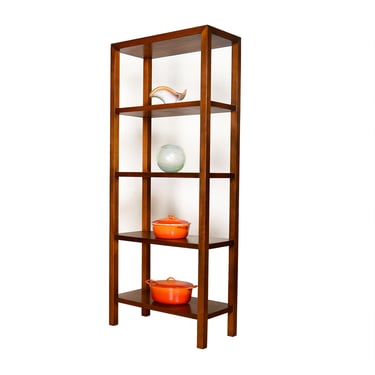 Modernist Etagere | Room Divider in Walnut from the late 1970s