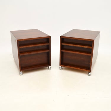 Pair of Danish Vintage Rosewood Filing Chests by Bodil Kjaer