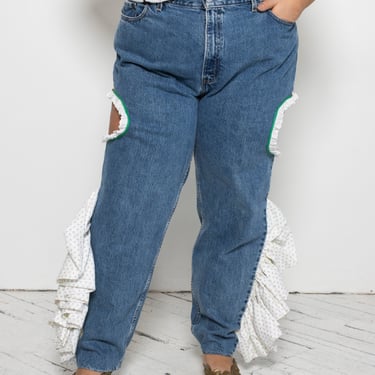 Megan O’Cain x BRZ Jeans - Jeanette Ruffle Jeans