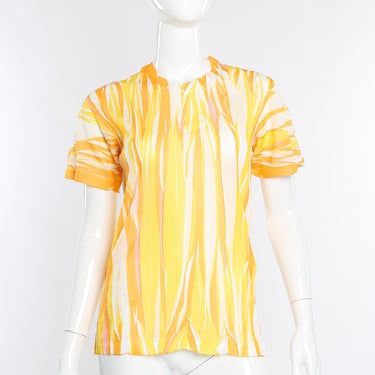 Pleated Flames Top