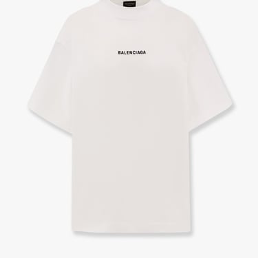 Balenciaga Women Balenciaga White T-Shirts