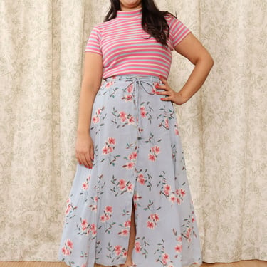 Sahibi Blossom Rayon Skirt M/L