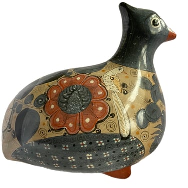 Vintage Ceramic Mexican Bird Sculpture