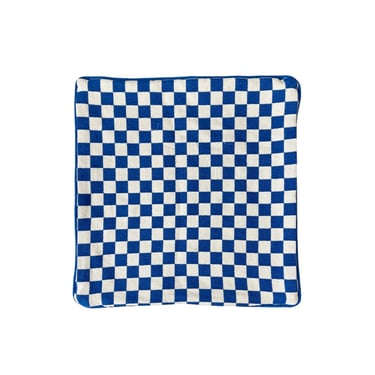 Mavi Checkered Jacquard Pillow Case