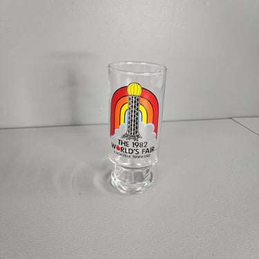 1982 World's Fair Drinking Glass 