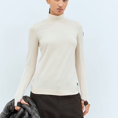 Moncler Grenoble Women T-Neck Jersey Top