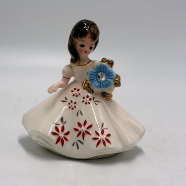 vintage Josef Original December Figurine 