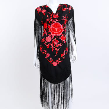 Piano Shawl Fringe Dress