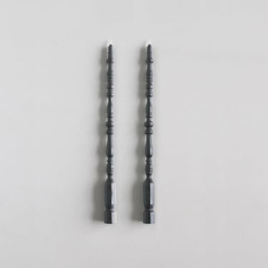 Spindle Leg Tapers - Slate