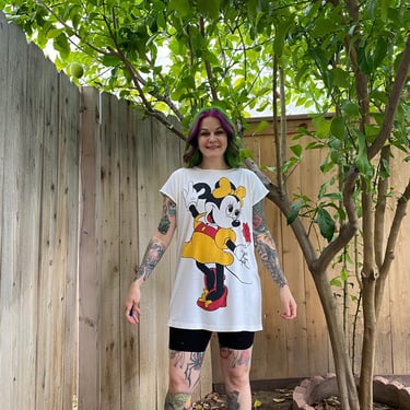 Vintage 1980’s Minnie Sleep Shirt Front and Back Graphic 