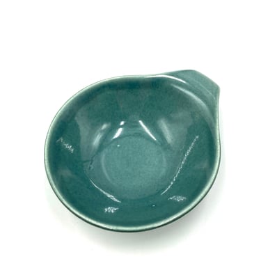 RUSSEL WRIGHT Lugged Soup Bowls, Seafoam Green, American Modern by Steubenville, 6 3/4