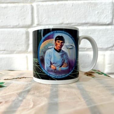 1991 Dr. Spock Star Trek Coffee Mug 