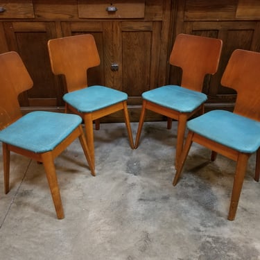 MCM Birch and Bentwood Northwest Chair Co. Set